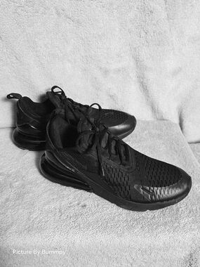 Nike Air Max 270 in the "Triple Black" Nike's first lifestyle-specific Air Max